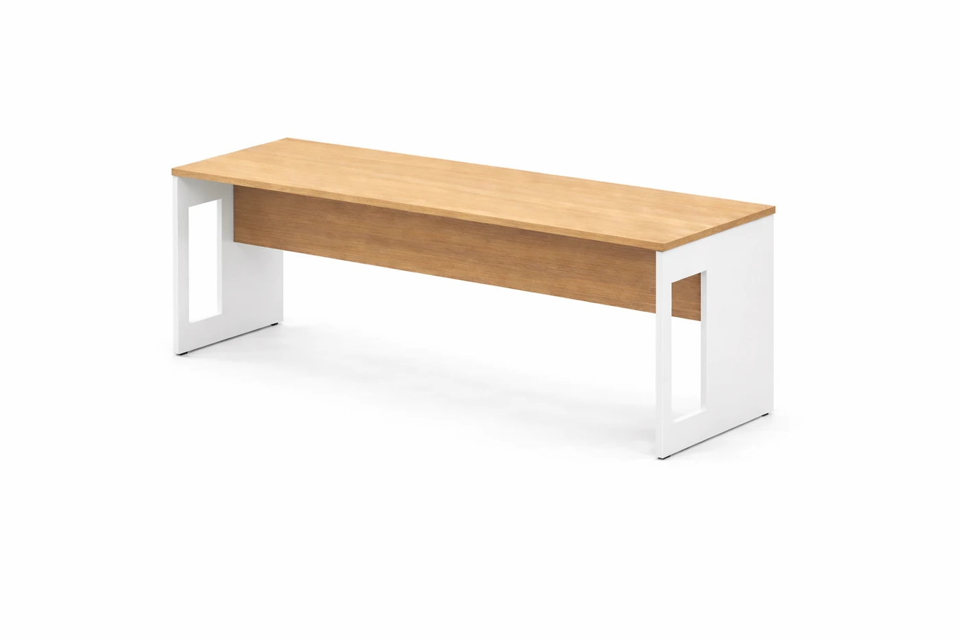 Corp Mesa Reta Pé Painel 120